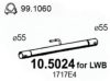 PEUGE 1717E5 Exhaust Pipe